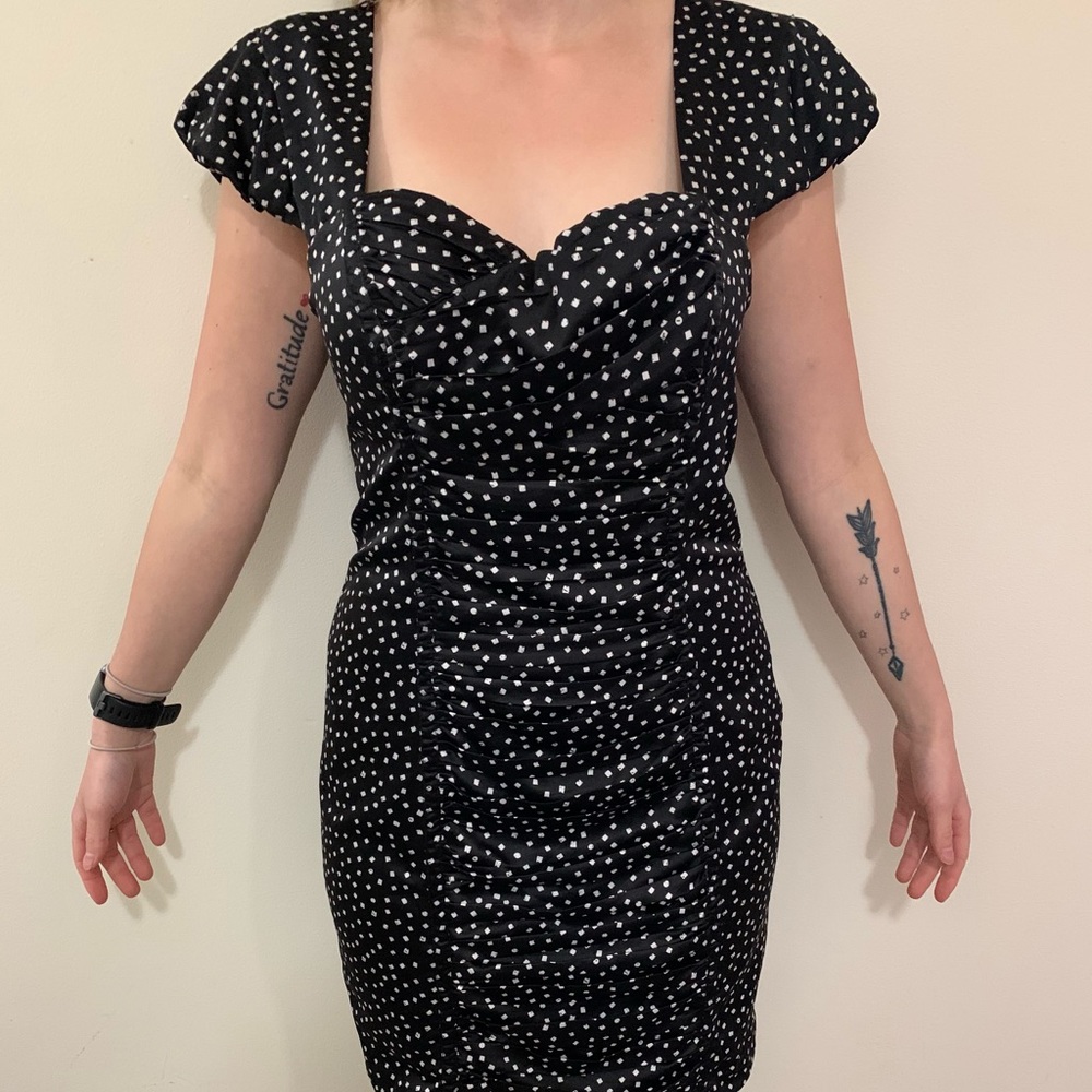 Guess polka dot dress